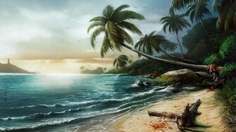 Fondo Dibujo Playa Dead Island HD Fondobook