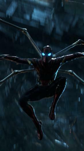 Wallpaper Avengers Infinity War Iron Spider 4k Movies
