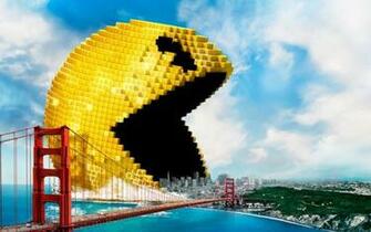 Pixels Movie Poster Retina Wallpaper Description