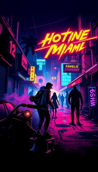 Hotline Miami Wallpaper Phone