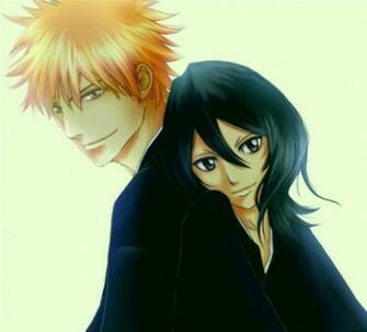 Bleach Rukia And Ichigo Wallpaper