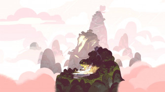 Island Pathway Steven Universe iPad Wallpaper