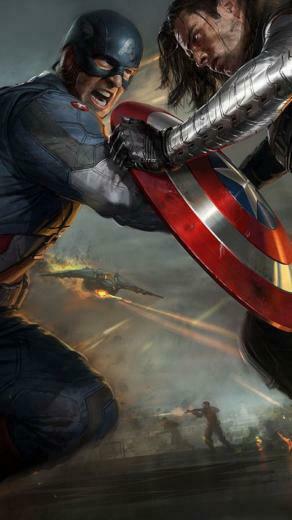 Captain America The Winter Soldier Film Wallpaper iPhone
