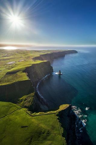 Desktop Wallpaper Ireland Clare Sun Nature Coast