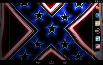 Rebel Flag Wave Live Wallpaper Screenshot
