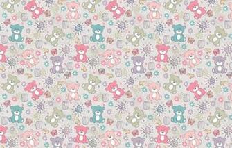 Wallpaper Background Texture Art Bear Children S Image For