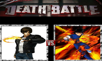 Kyo Kusanagi Vs Recca Hanabishi By Jasonpictures On