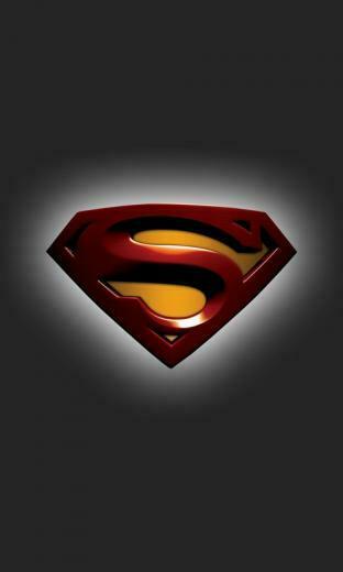 Superman Logo Cell Phone Wallpaper HD