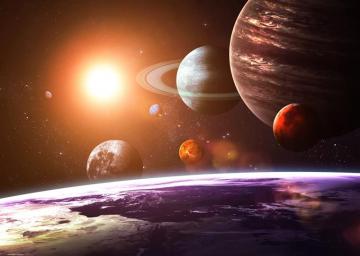 Desktop Wallpaper Planets Solar System As Seen From Earth Sun Space