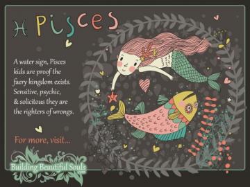 Pisces Child Girl Boy Traits Personality Zodiac