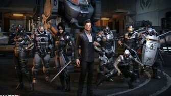 Mass Effect Pc Illusive Man Cerberus Wallpaper