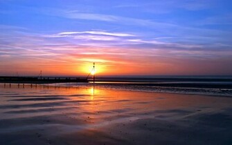 Sunset Beaches Wallpaper Image Jpg