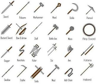 Medieval Weapons V Ii By 6wingdragon