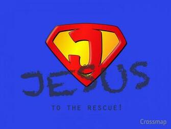 Super Jesus Christian Illustrations Crossmap