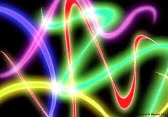 Abstract Neon Wallpaper Background HD Plus