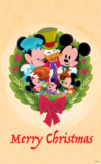 These Special Holiday Wallpaper Designed By Disney