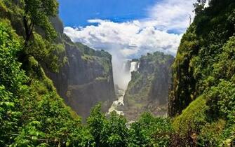 Victoria Falls Zimbabwee Wallpaper