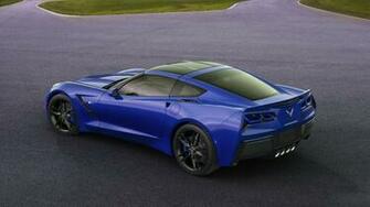 Blue Corvette C7 Stingray Auto
