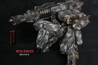 Kotobukiya Metal Gear Rex Electromagnetic Gun Type Custom Real 450v