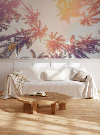 Shop Palmy Sunday Palm Tree Byron Or Hawaii Nursery Wallpaper