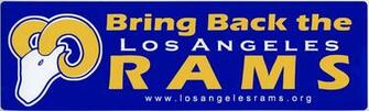 Bring Back The Los Angeles Rams For