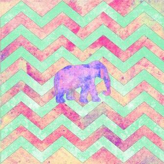 Chevron Background Mint And Coral
