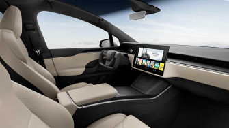 Tesla Model X Plaid Interior Photos Carbuzz