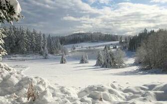 Fairytale Winter Scenery Desktop Pc And Mac Wallpaper