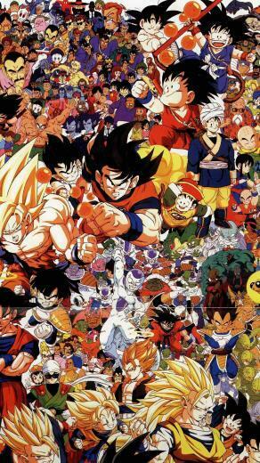 Dragon Ball Z iPhone Wallpaper Top