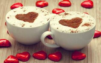 Adorable Cappuccino Wallpaper