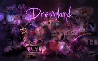 Purple Hearts Background
