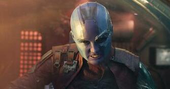 Thanos And Nebula Karen Gillan Teases A Confrontation