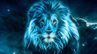 Lion Art Wallpaper