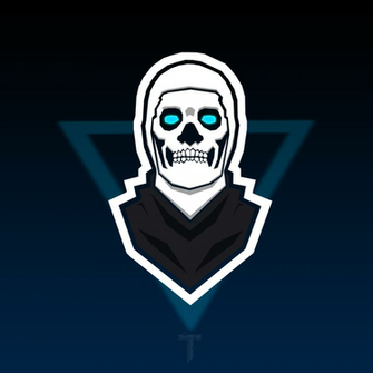 Fortnite Skull Trooper Mascot Logo Wallpaper Background