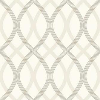 Grey Geometric Lattice Contour Simple Space Wallpaper
