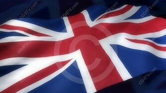 British Flag Animated Background