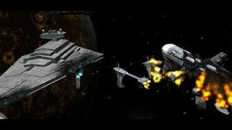 Star Wars Space Battle Wallpaper