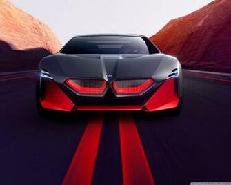 Bmw Vision M Next Sports Car Road 4k HD Desktop Wallpaper