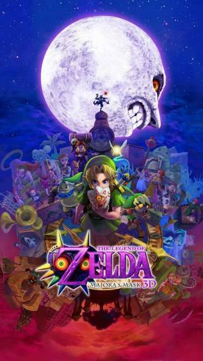 Galaxy Note HD Wallpaper The Legend Of Zelda Majora S Mask 3d