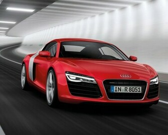 Red Audi R8 HD Wallpaper Res