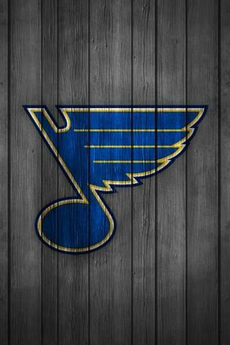 iPhone Wallpaper St Louis Blues Wood Stlblue Blue Hockey