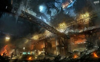 Crysis Wallpaper Stock Photos