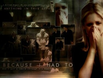 Buffy And Angel Season Bangel Wallpaper