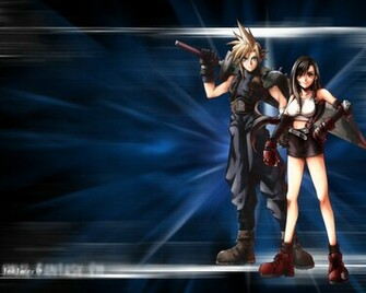 Final Fantasy Tifa Et Cloud Wallpaper W3 Directory