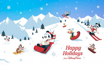 New Disney Holiday Wallpaper And More To Spread Digital Cheer