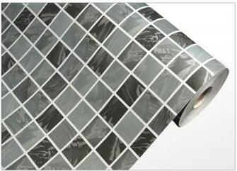 Mosaic Wall Sticker Pvc Self Adhesive Creative Tile Wallpaper
