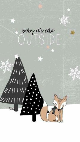 Cold Outside Wallpaper Christmas Phone