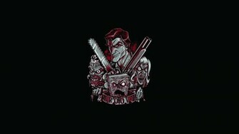 Evil Dead Black Army Of Darkness Dark Zombie Wallpaper Background