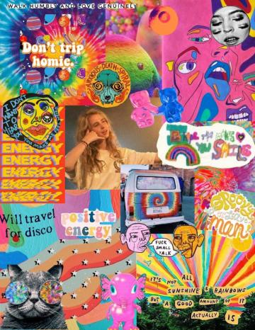 Collages Background Wallpaper