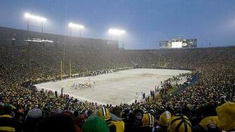 Quietest Nfl Stadiums Lambeau Field Green Bay